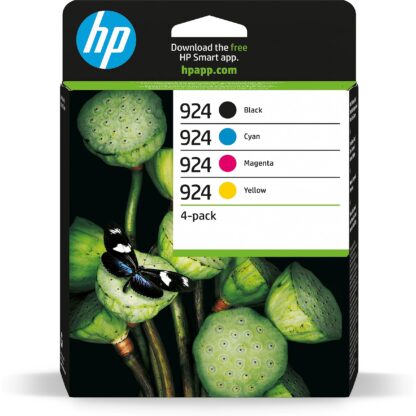 Hewlett Packard Tinte 924 4er Multipack BKCMY 6C3Z1NE 0196548697526