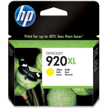 Hewlett Packard INK CARTRIDGE NO 920 XL YELLOW LANGUAGE EN ES PT PL CZ CD974AE#BGY 0884420649427