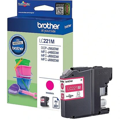 Brother LC221M MAGENTA LC221M 4977766747332