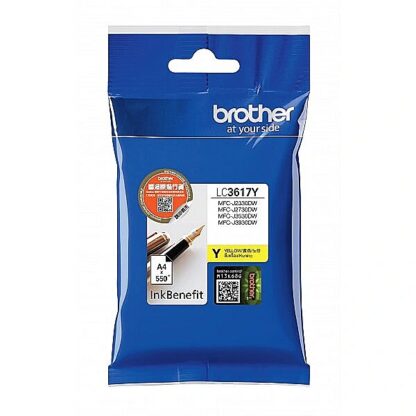 Brother LC3617Y, Yellow Ink Cartridge LC3617Y 4977766767668