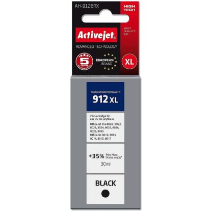 ActiveJet AH-912BRX ink for HP printers, Replacement HP 912XL 3YL84AE; Premium; 1100 pages; black AH-912BRX 5901443119630