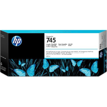 Hewlett Packard Tinte 745 Tintenpatrone Fotoschwarz 300 ml F9K04A 725184104671