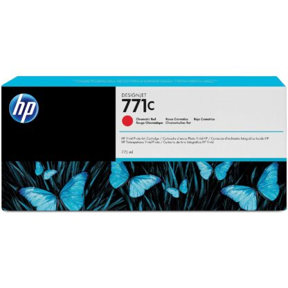 Hewlett Packard Tinte 771C Original Tinte chromatisch rot Standardkapazität 775ml 1er-Pack B6Y08A 887111300539