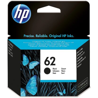 Hewlett Packard HP 62 Black Original Ink Cartridge C2P04AE#ABE 888793376737