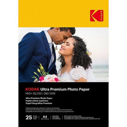 Kodak photo paper A4 glossy 280g 25 sheets 9891261 926798912618